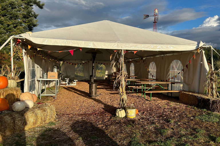 Book your private event tent in Portland