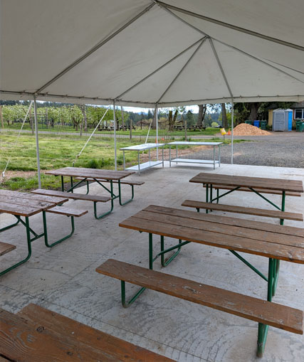 Birthday Party Event Tent in Portland, OR