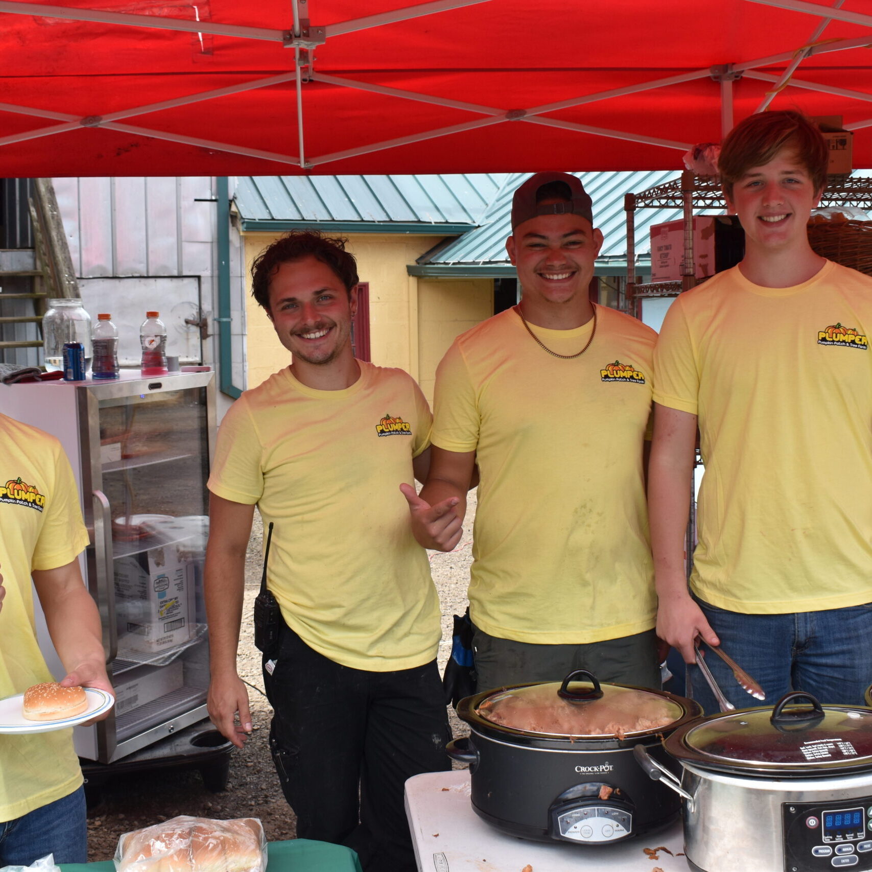 Happy Food employees