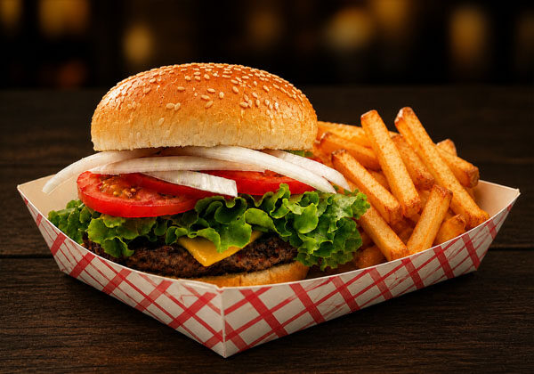 Cheeseburger with Fries