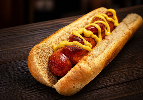 Grilled Hot Dog